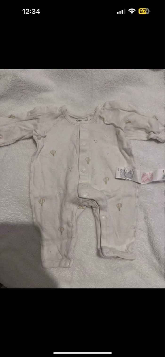 Lot pyjama 0mois - photo numéro 8