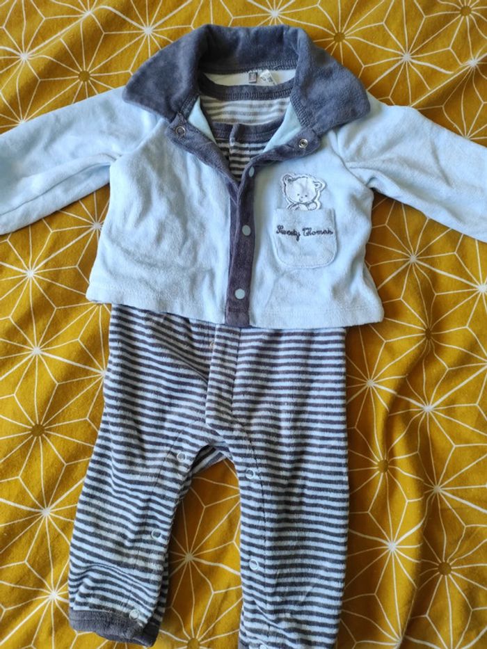 Pyjama grenouillère 2en1 - photo numéro 2