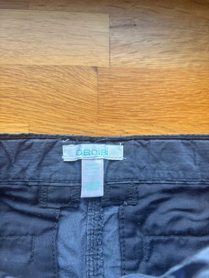Pantalon type chino Obaibi 23 mois garçon - photo numéro 2
