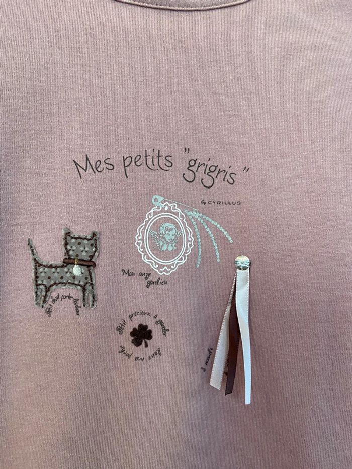 Lot de 1 teeshirt manches longues, 1 slim et une jupe Cyrillus et Okaïdi taille 14 ans. - photo numéro 12