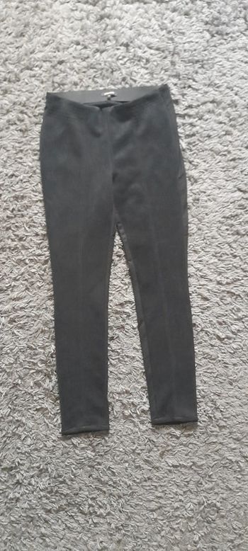 Pantalon chic en suédine