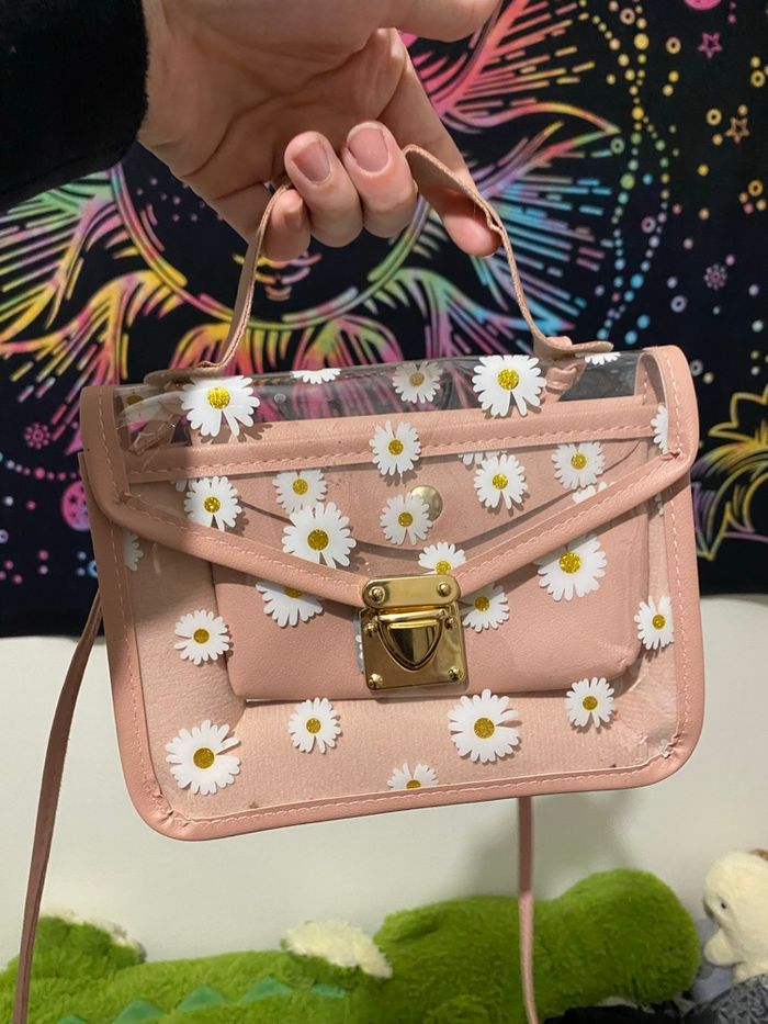 Sac à bandoulière fleur - photo numéro 2