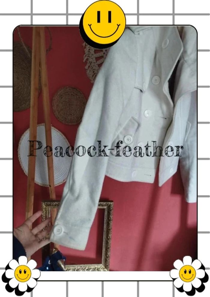 Manteau blanc court Jennyfer S - photo numéro 6