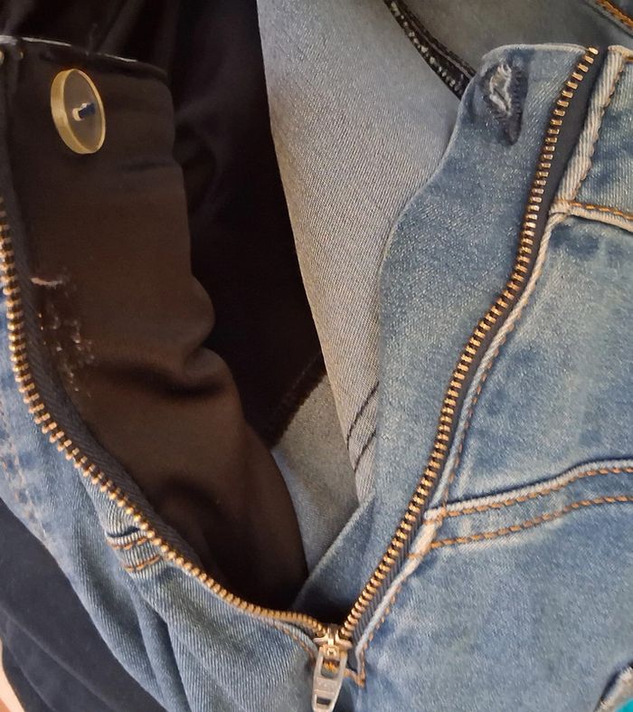 Pantacourt en jean's Magic Simplicity taille 46 - photo numéro 5