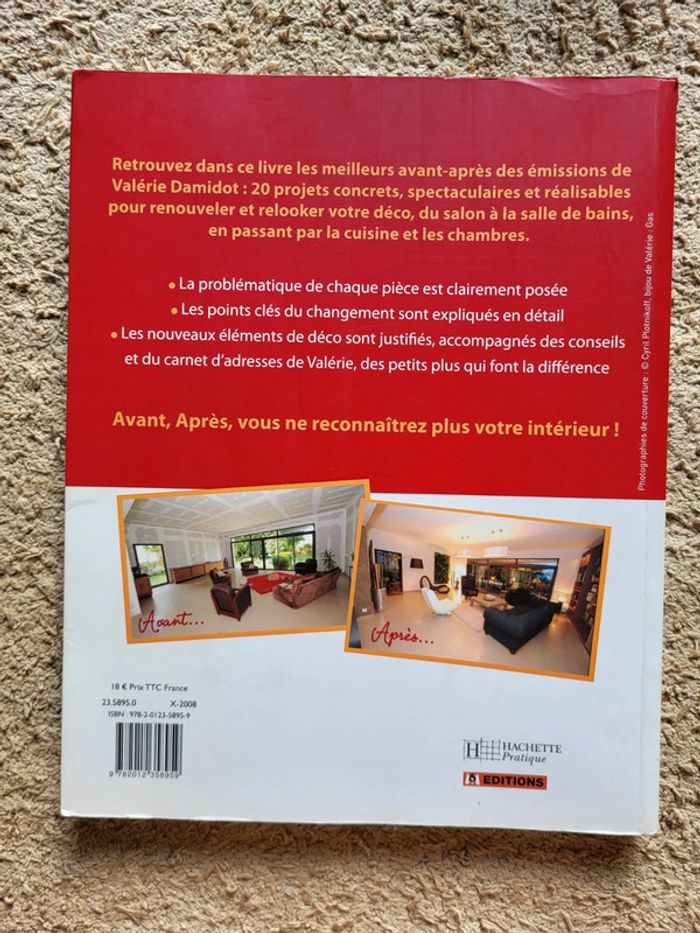 Livre de décoration Avant/Après Valérie Damidot - photo numéro 2