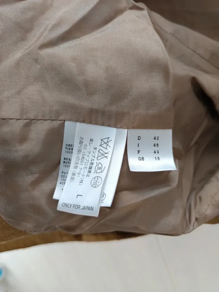Veste Élégance t.44 100% soie - photo numéro 9