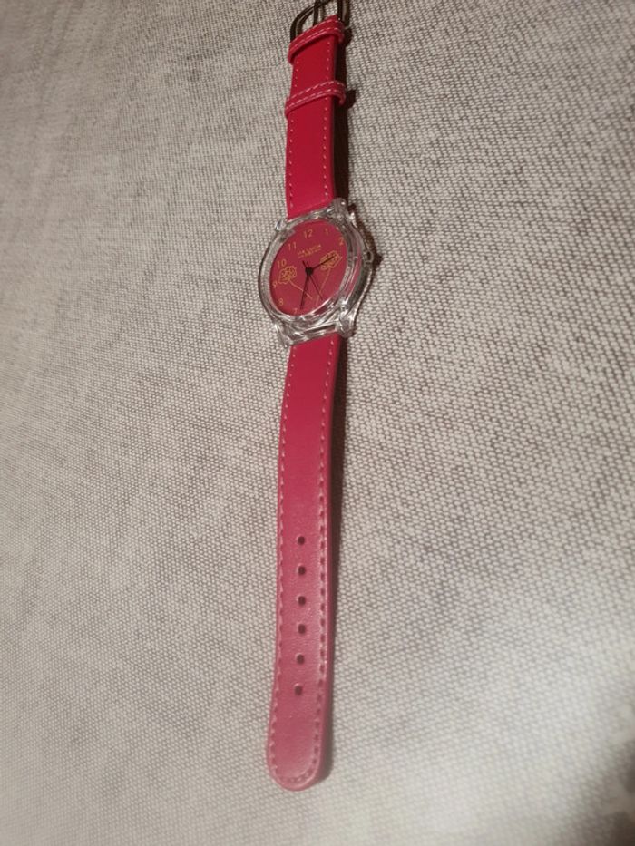 Montre rose - photo numéro 2