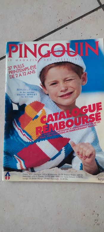 Catalogue tricot pingouin vintage 105