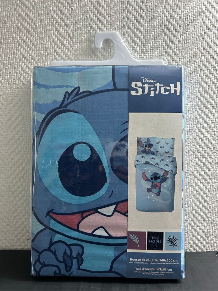 Parure Housse De Couette Lilo And Stitch Disney En Coton - photo numéro 2