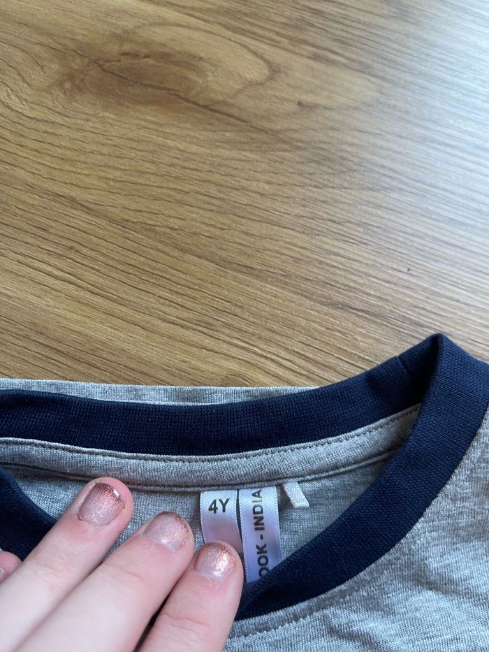 T shirt ML garçon taille 104 - photo numéro 4