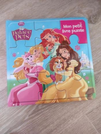 Mon petit livre puzzle princesses Palace pets
