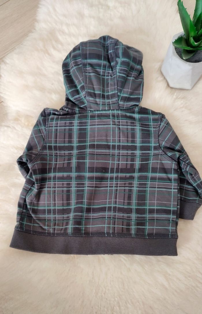 Veste  légère zippée  avec capuche - photo numéro 2