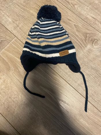 Bonnet garçon double polaire