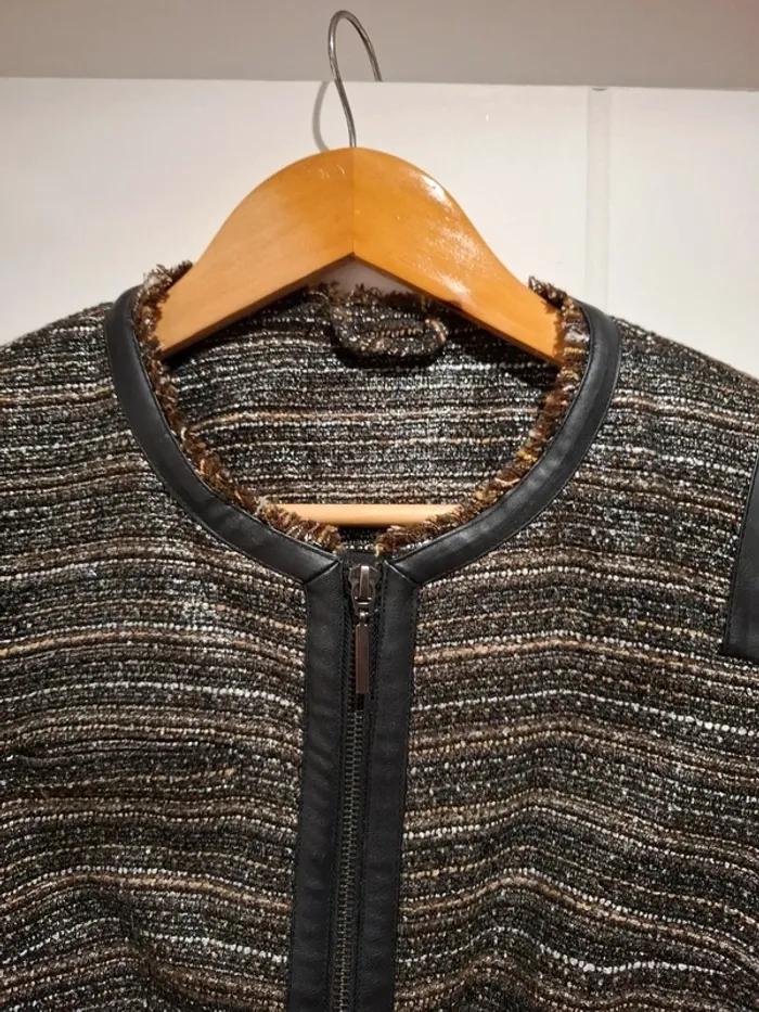Veste tweed lumineuse - S - photo numéro 3