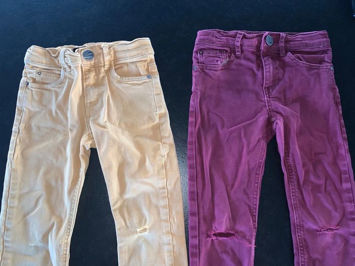 Lot 2 jean slim fit ikks 6 ans - photo numéro 4