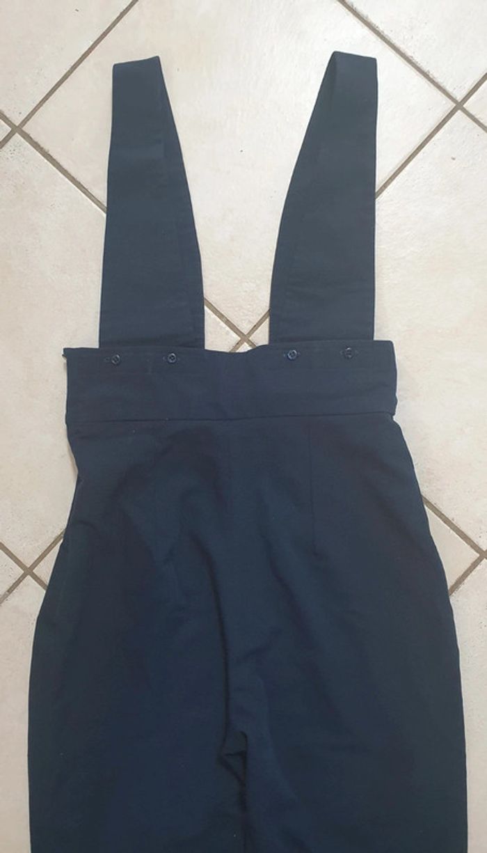 Pantalon à pattes d´éléphant salopette - photo numéro 6