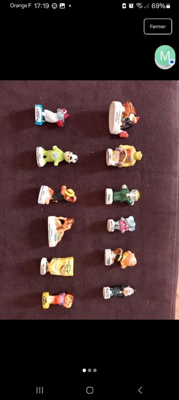 Lot 12 fèves - Jeunesse