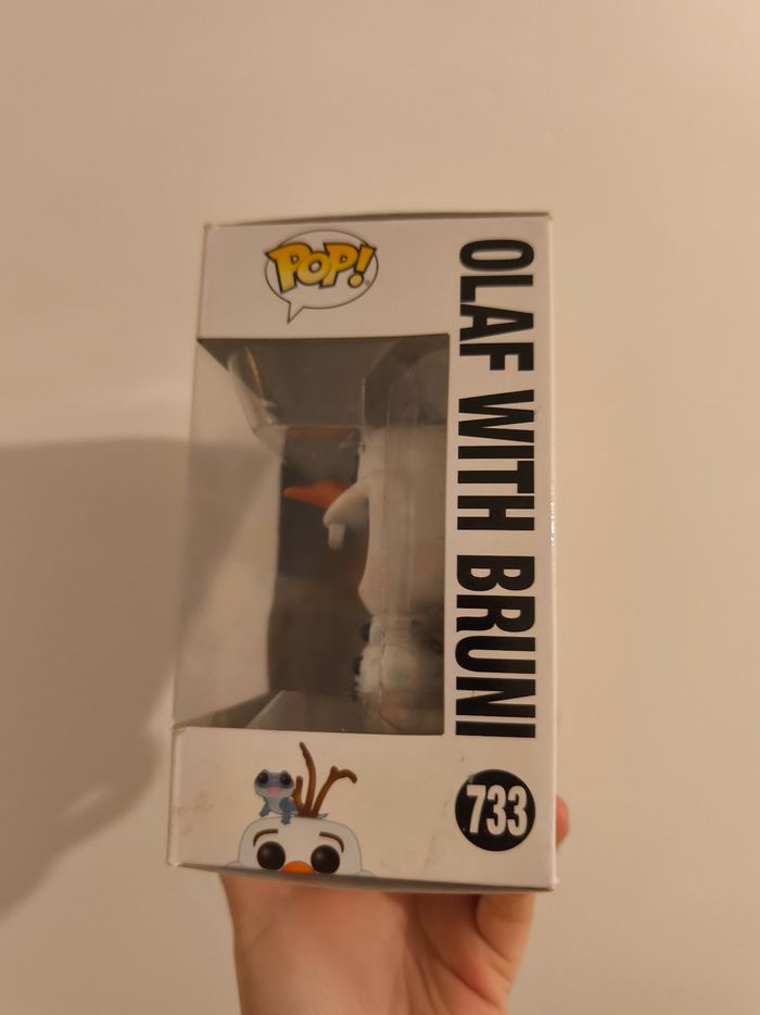 Figurine Disney Frozen Olaf with bruni 733 funko'pop - photo numéro 2
