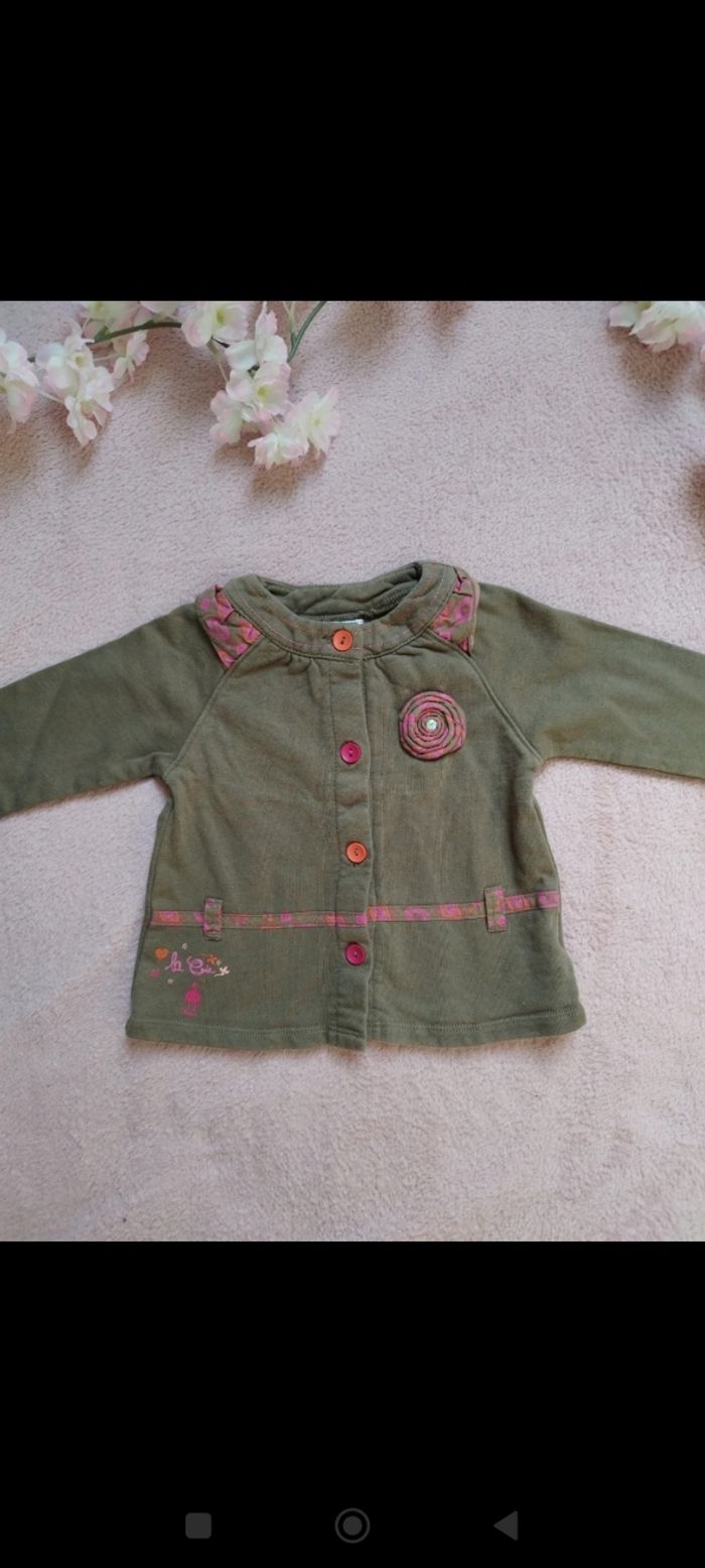 Gilet compagnie des petits 12 mois
