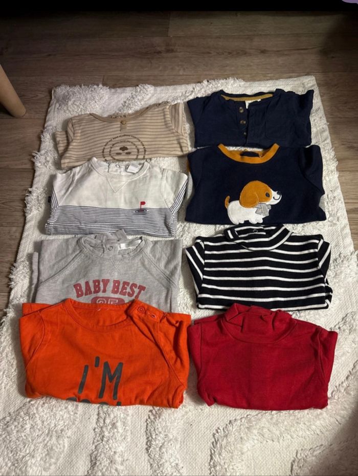 Lot de t-shirt bébé garçon