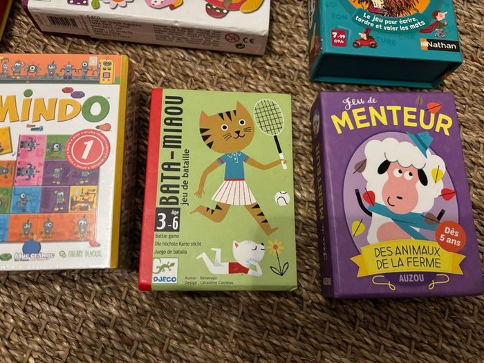 Lot de jeux de société enfants - photo numéro 2
