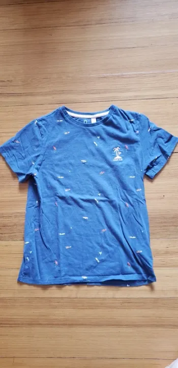 T-shirt garçon palmiers 12ans