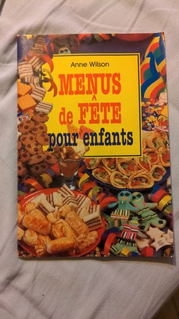 Menu de fêtes pour enfants
