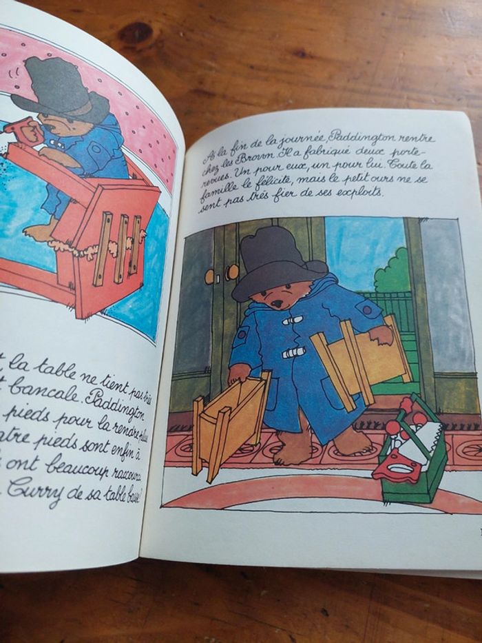 Livre Paddington menuisier Gentil Coquelicot - photo numéro 4