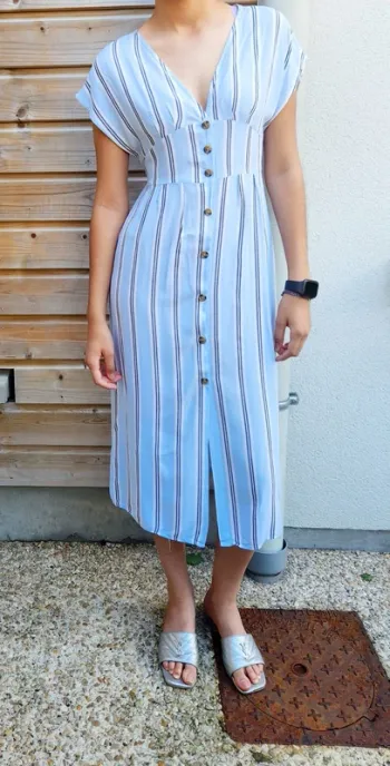 Robe midi rayée ardene – Élégance légère pour l’été
