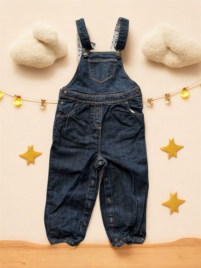 Salopette petit bateau 12 mois