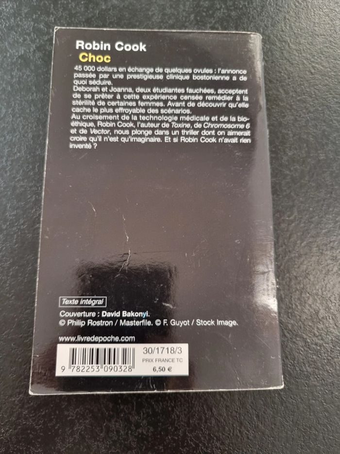 Choc de Robin Cook - photo numéro 2