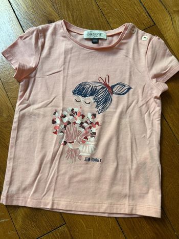 T-shirt manches courtes Jean Bourget 3 ans très bon état