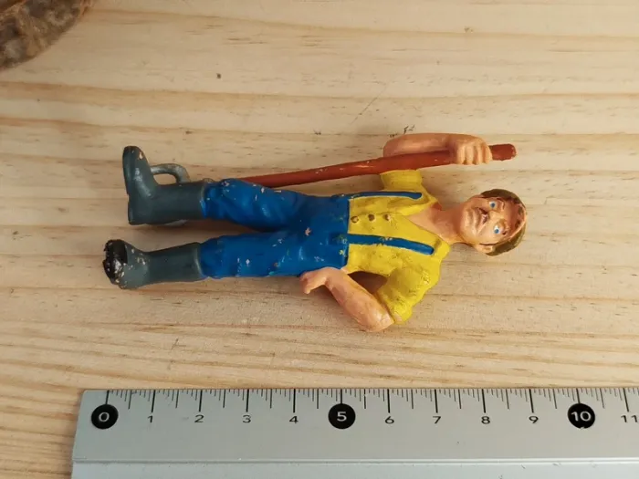 Bullyland personnage homme fermier Figurine de la ferme - photo numéro 4