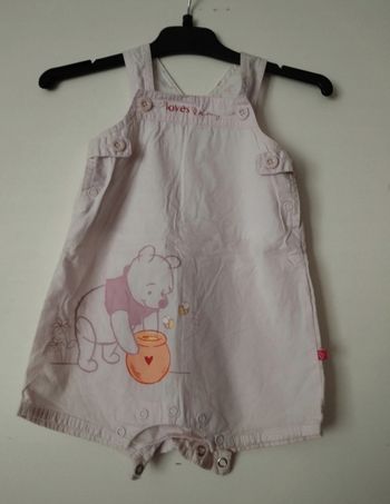 Salopette short Disney 6 mois