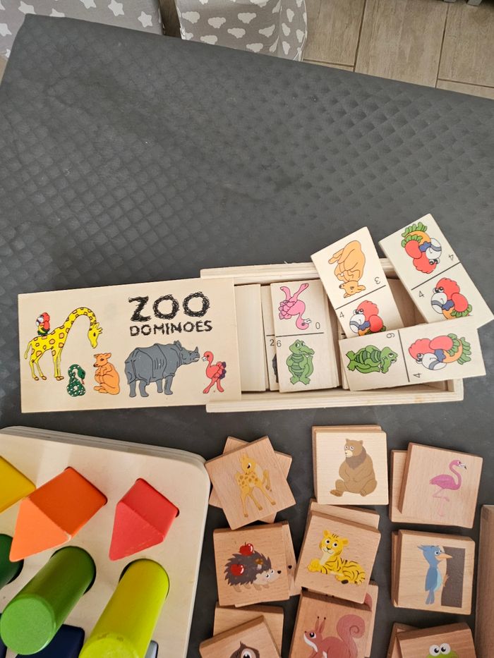 Lot de jeux en bois - photo numéro 4
