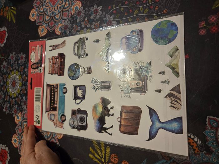Lot de 2 planches de stickers neuve - photo numéro 2