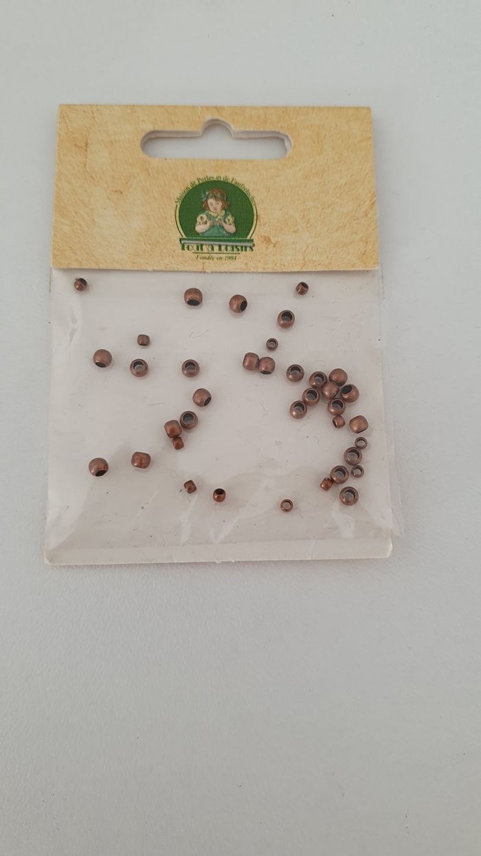 Perles à ecraser neuves