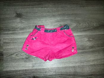Short en velours