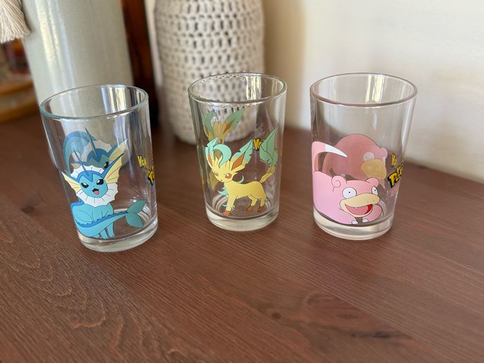 3 verres Pokémon - Amora