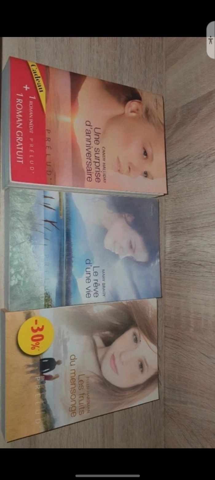 Lot de 13 Romants Prélude Éditions Harlequin - photo numéro 4