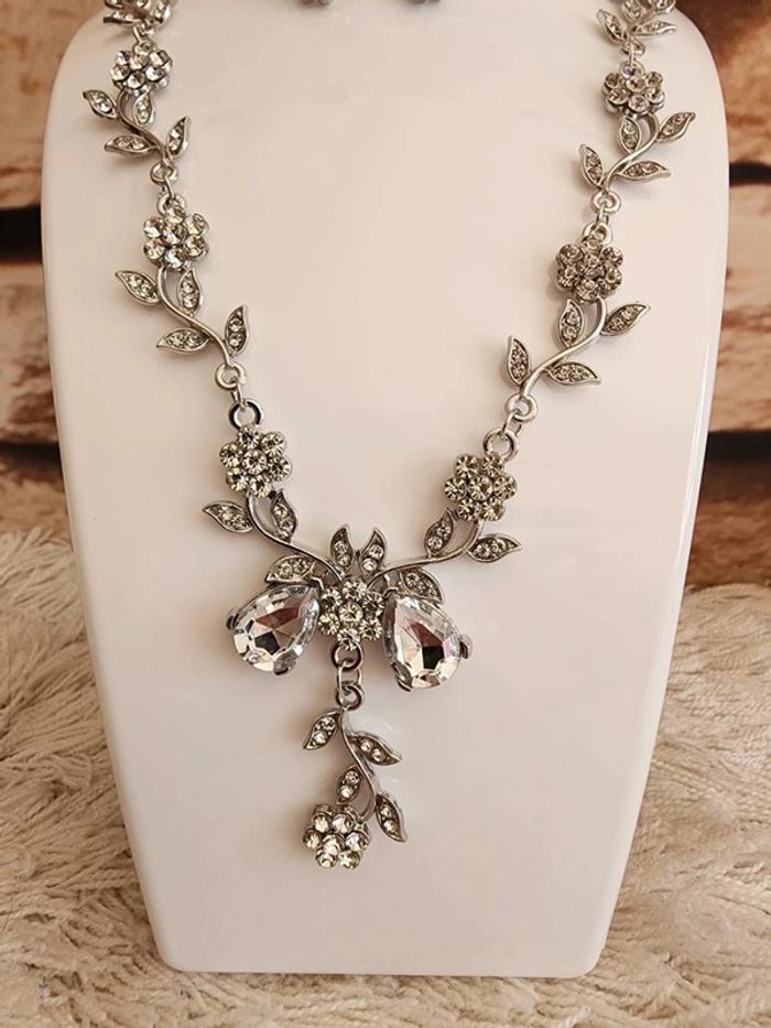💎Parure Collier + Boucles d’oreilles 💎 - photo numéro 3