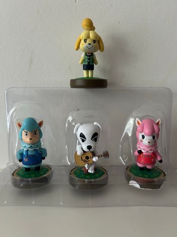 Lot figurines amiibo animal crossing