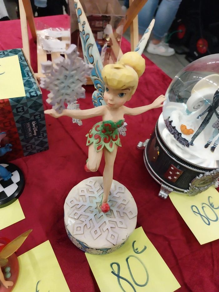 Figurine fee clochette flocon de neige - photo numéro 3