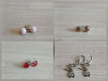 Lot de boucles oreille 