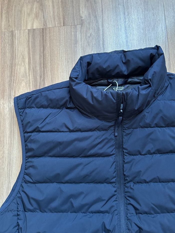 Doudoune marine sans manches Homme Celio Taille M - photo numéro 3