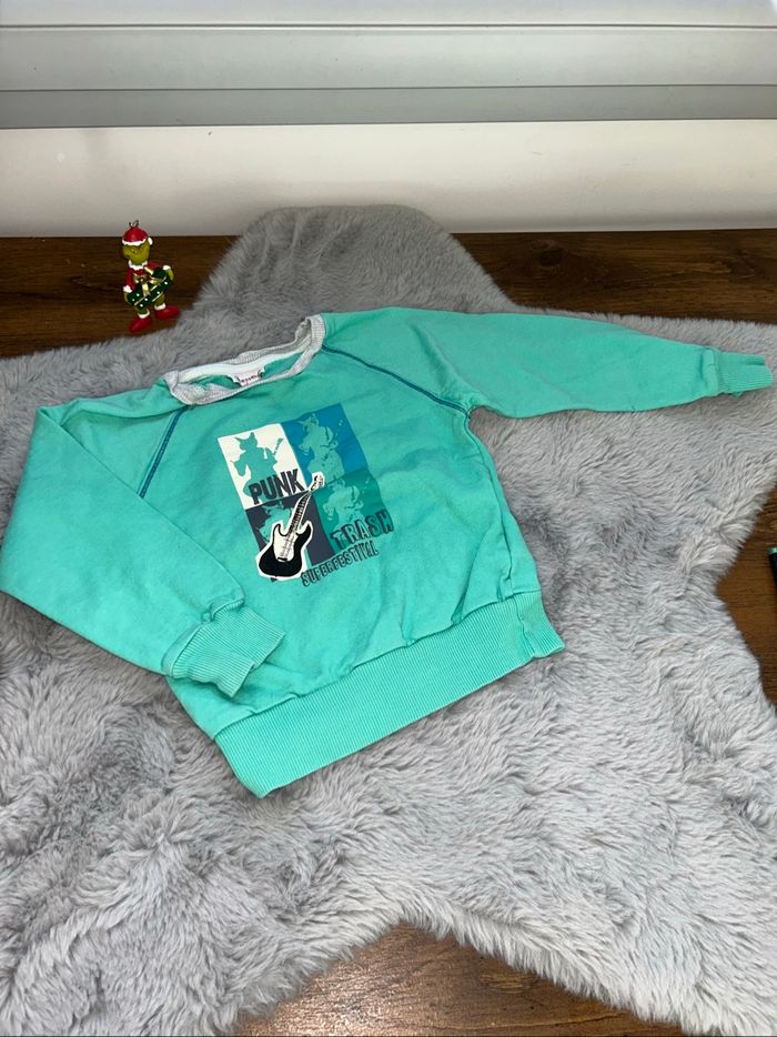 Pull bleu turquoise - 5 ans - U essentiel
