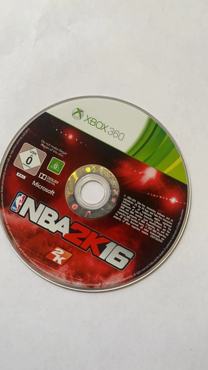NBA 2k16 xbox 360