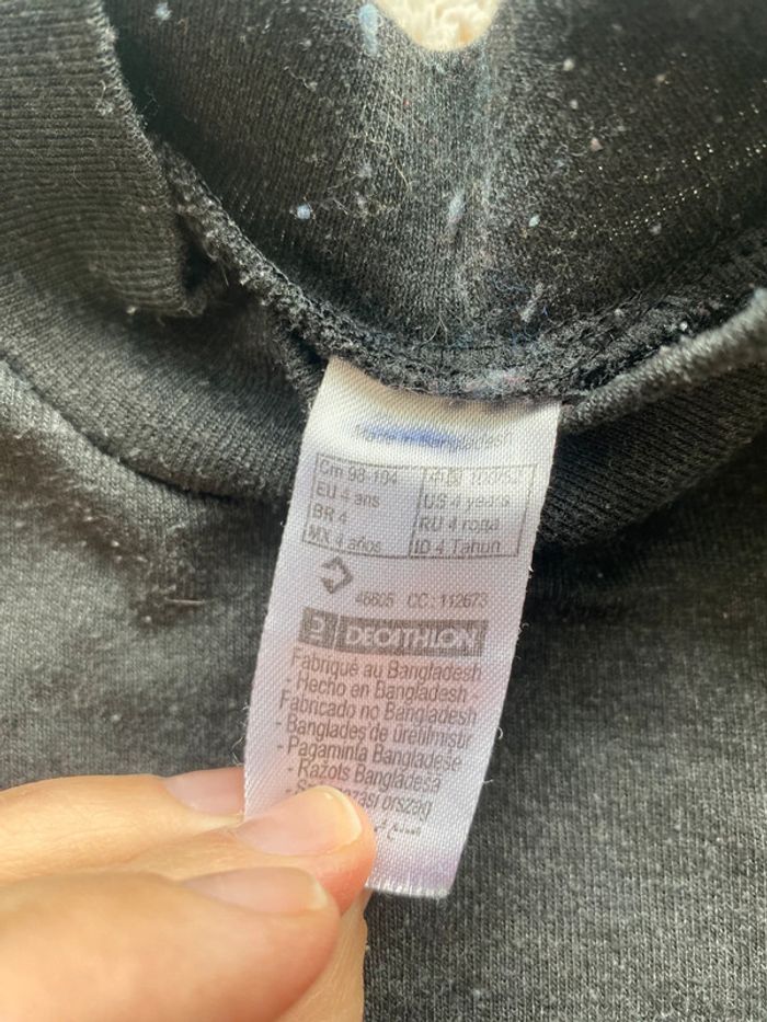 Sous pull thermique Décathlon 3 4 ans - photo numéro 3