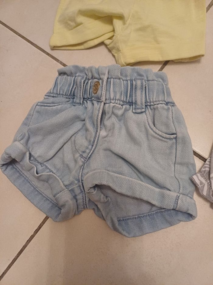 Lot 4 shorts bébé fille - photo numéro 4
