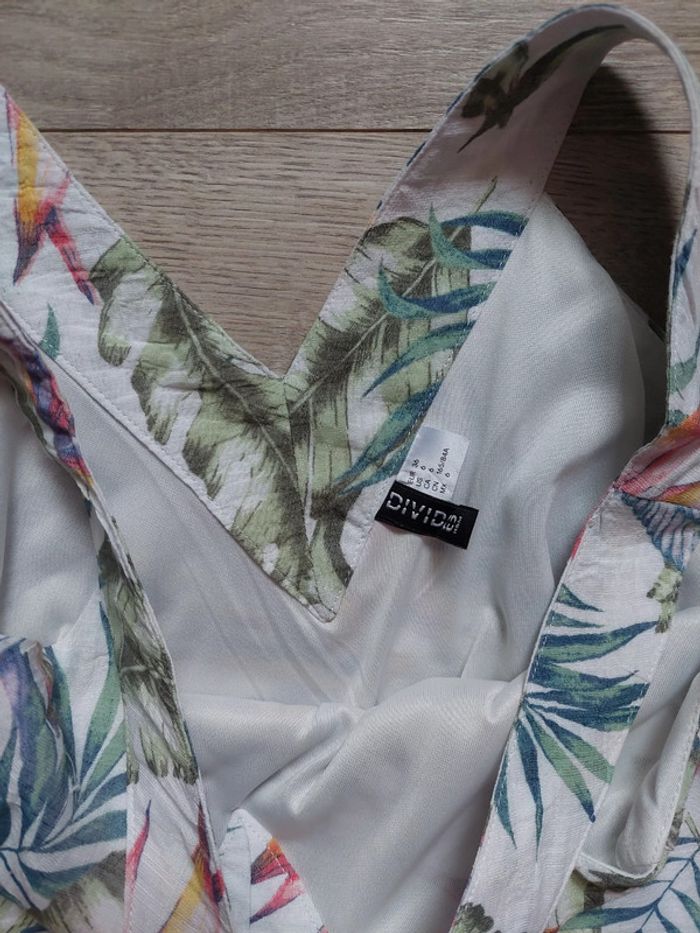 Robe plage été h&m doublée t36 - photo numéro 3
